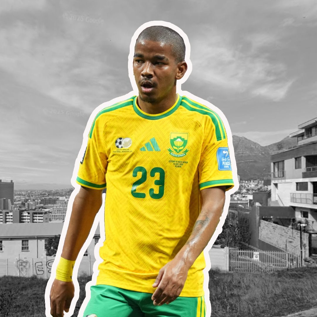 Futbolista sudafricano Jayden Adams fallecido. Foto: AFP Y Google Maps